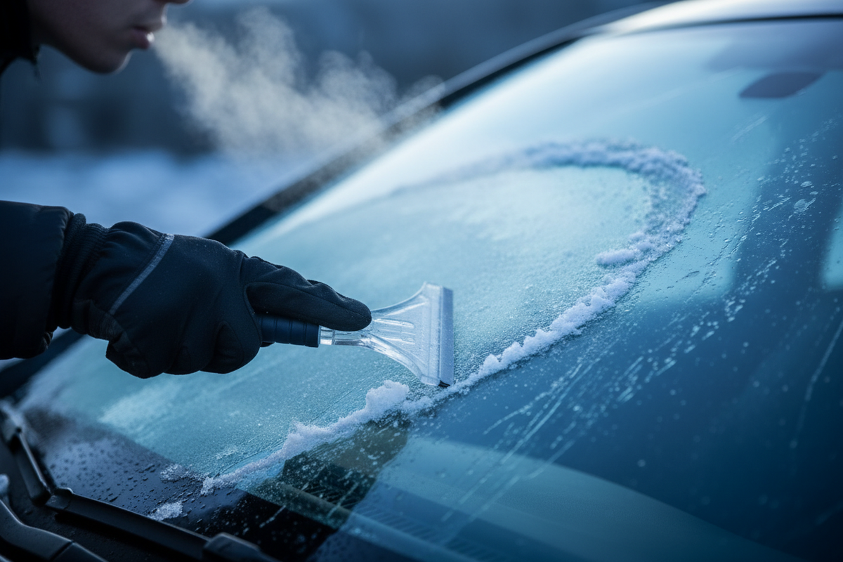 How to Remove Ice from Your Windscreen Without Damaging It