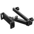 Tablet Holder Mount for Car Headrest Back Seat 360 Rotate Phone Stand Long Arm Adjustable with 2 Hook Fit for 4.7-12 Device
