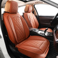 Seat Covers Full Set,Leather Seat Covers Car Seat Protector Brown