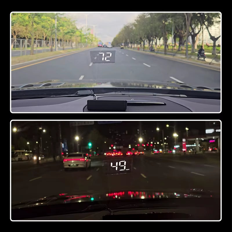 Revolutionary Car Speedometer HUD: Digital GPS Head-Up Display for Accurate Speed Tracking