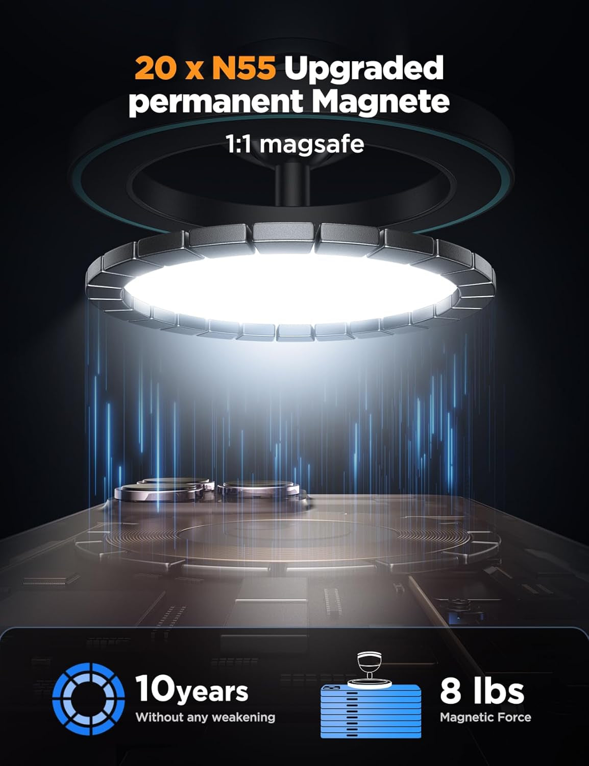 Revolutionary MagSafe Car Mount - All-Metal Magnetic Phone Holder with Unmatched Strength for iPhone 16/15/14/13/12 - Ultimate Dash Mounting Solution!