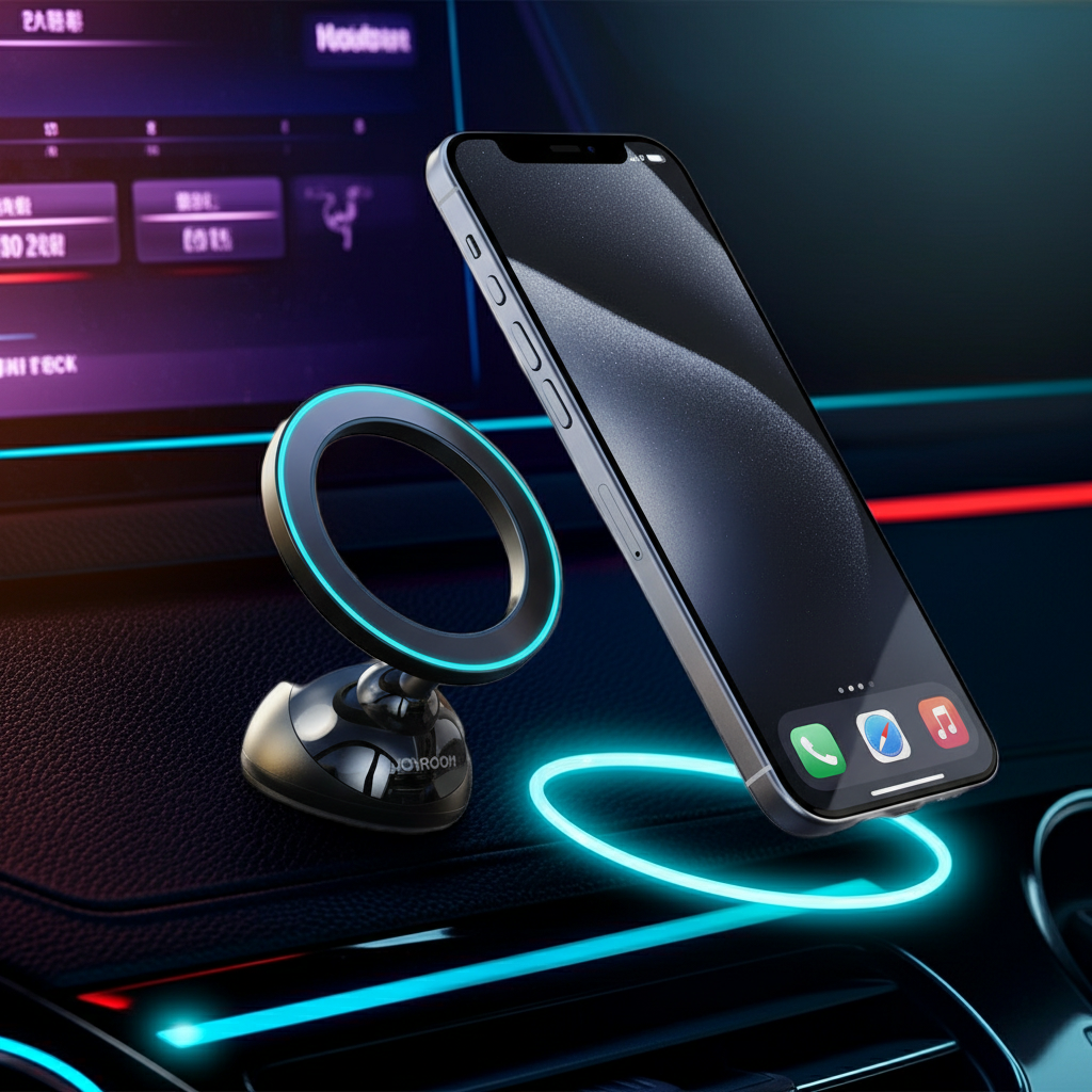 MagSafe Car Mount – Magnetic Phone Holder for iPhone 12-16