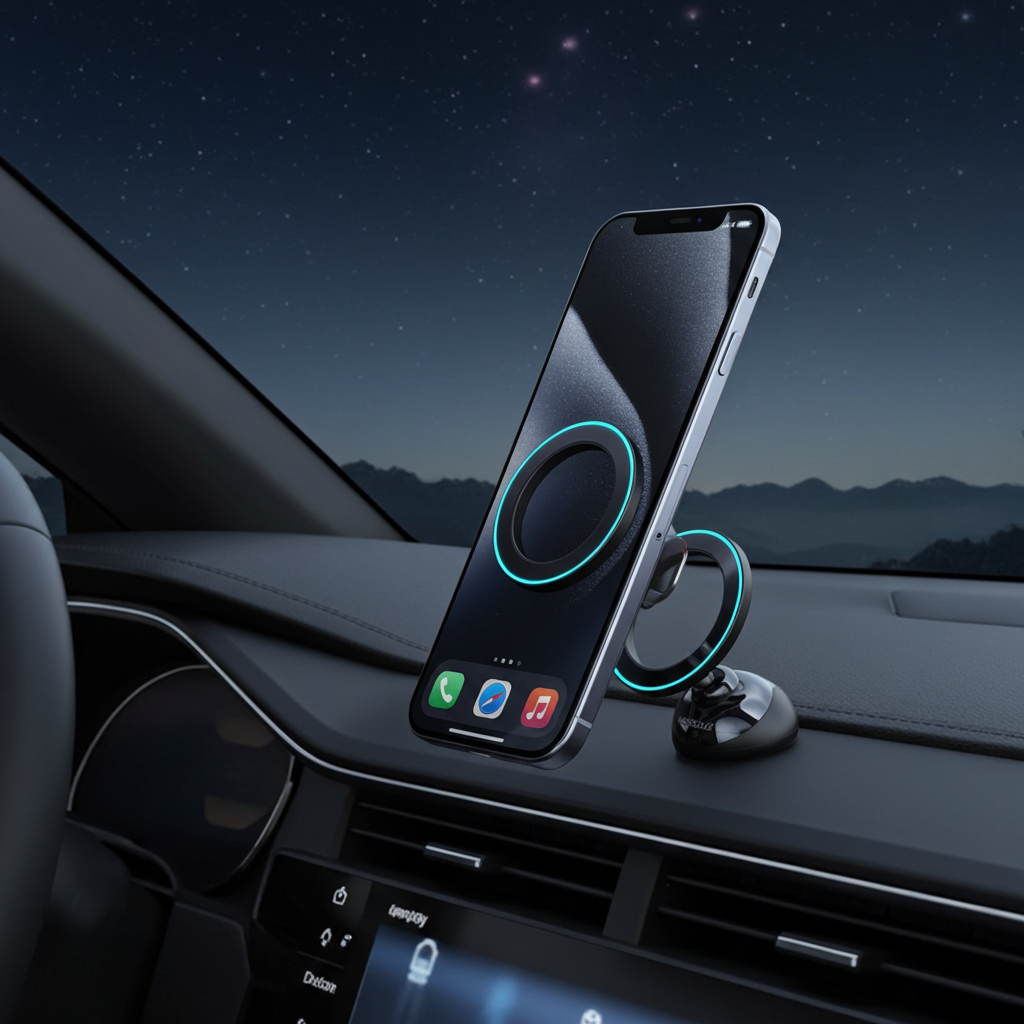 MagSafe Car Mount – Magnetic Phone Holder for iPhone 12-16