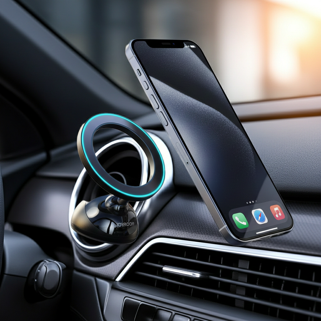 MagSafe Car Mount – Magnetic Phone Holder for iPhone 12-16