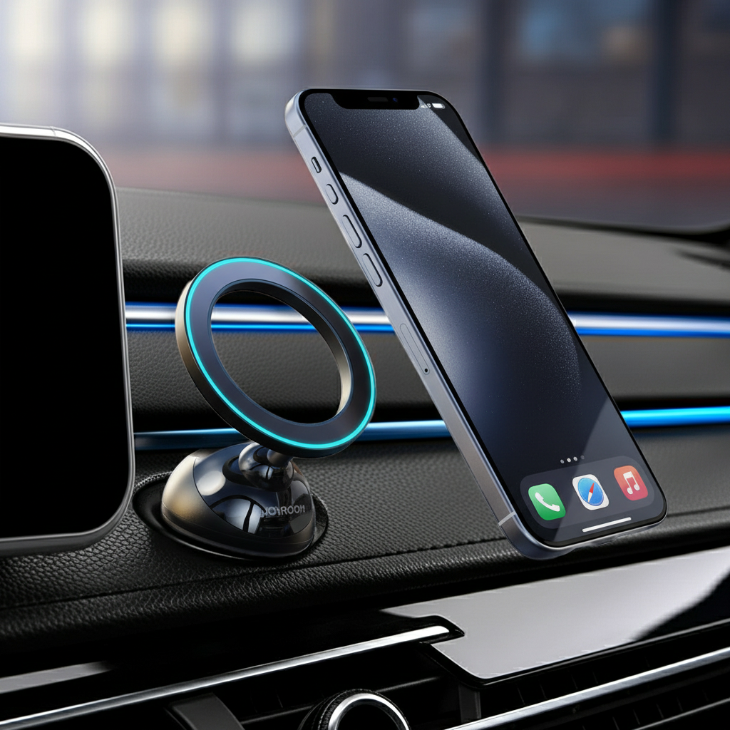 MagSafe Car Mount – Magnetic Phone Holder for iPhone 12-16