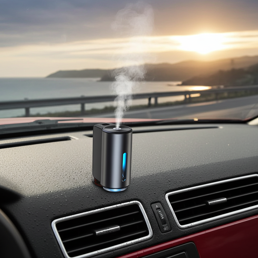 VELOX Smart Car Aromatherapy Diffuser — Intelligent Fragrance & Odor Elimination