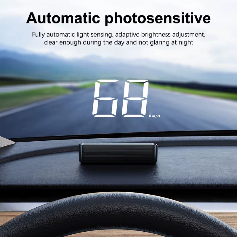 Revolutionary Car Speedometer HUD: Digital GPS Head-Up Display for Accurate Speed Tracking