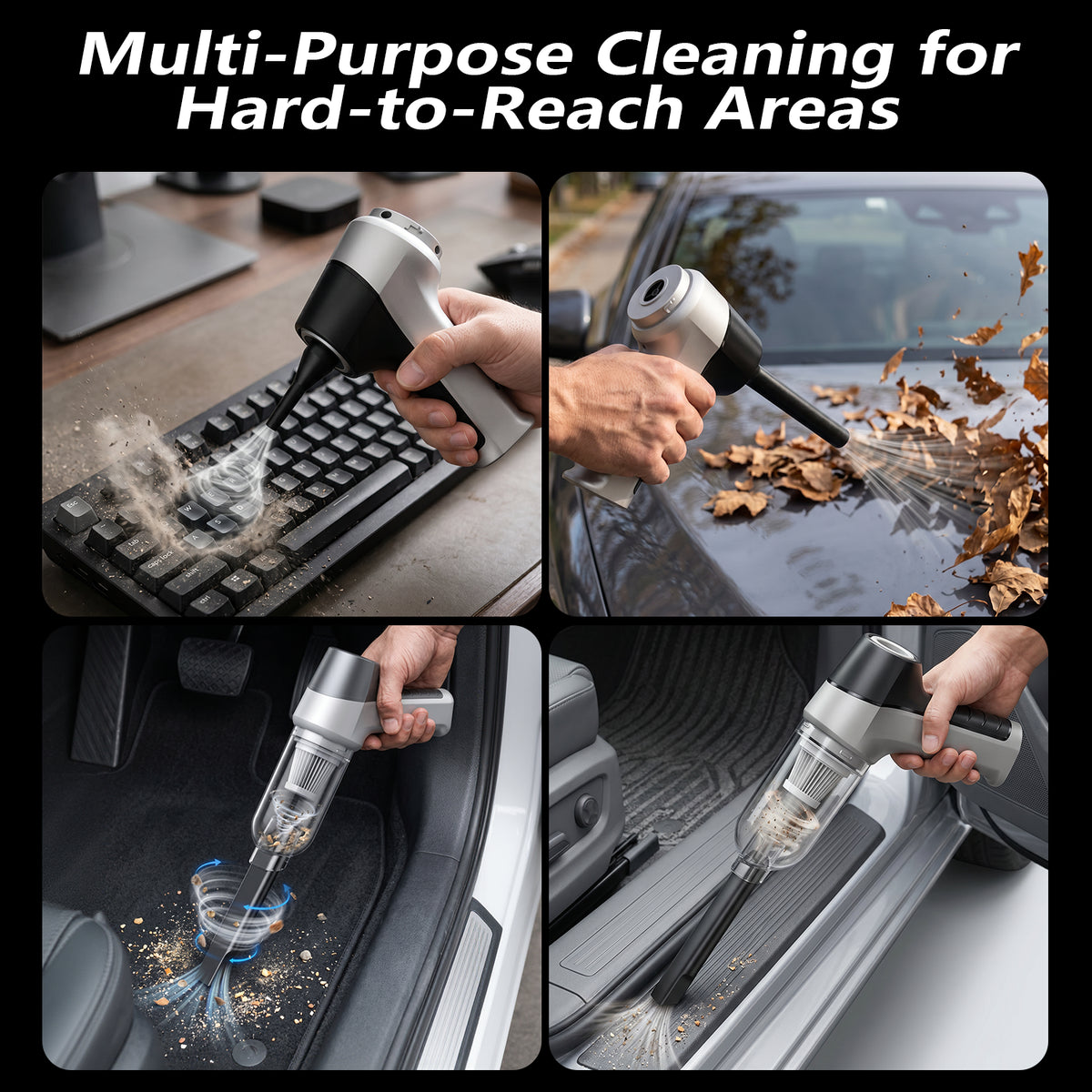 Cordless Handheld Vacuum Cleaner Small Mini Portable Car Auto Home Wireless