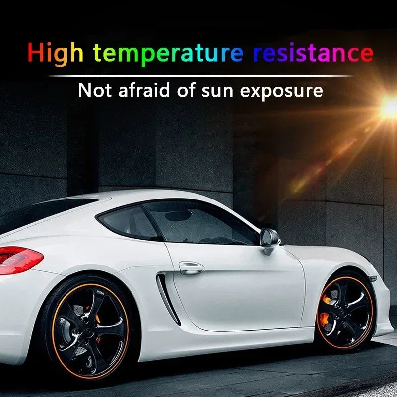 Wheel Rim Protector Strip – Stylish Decoration for Car Wheels, Anti-Collision, Durable, Universal Fit, Easy Installation