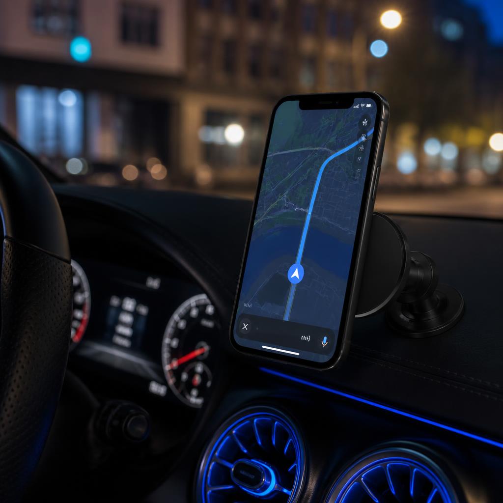 MagSafe Car Mount – Magnetic Phone Holder for iPhone 12-16