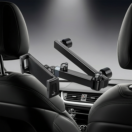 Car Headrest Tablet & Phone Mount — 360° Adjustable | VELOX
