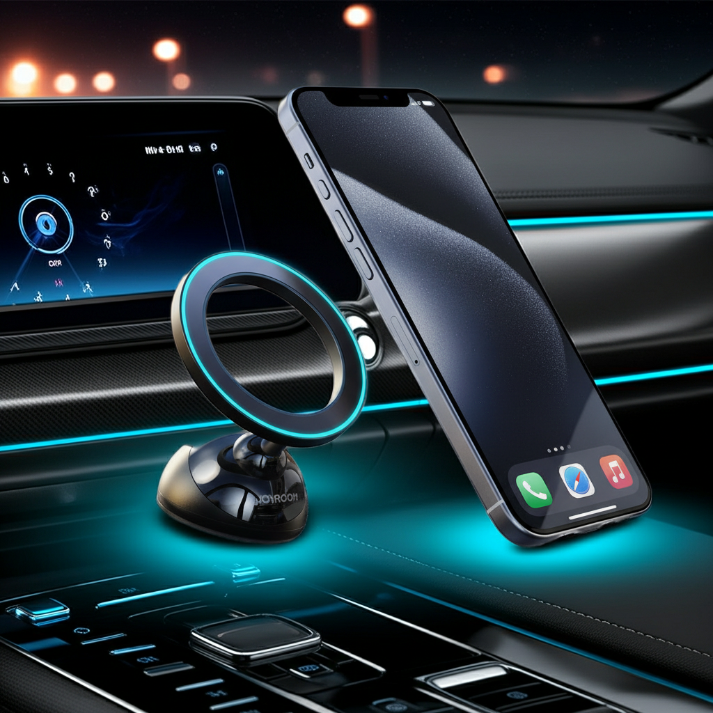 MagSafe Car Mount – Magnetic Phone Holder for iPhone 12-16