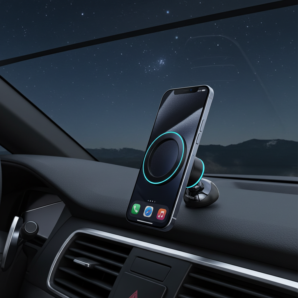 MagSafe Car Mount – Magnetic Phone Holder for iPhone 12-16