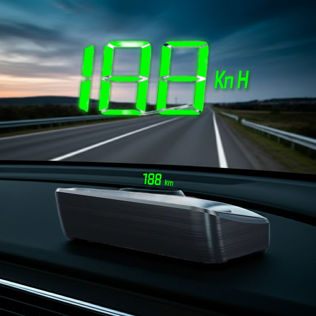 VELOX GPS Head-Up Display — Digital Speedometer HUD
