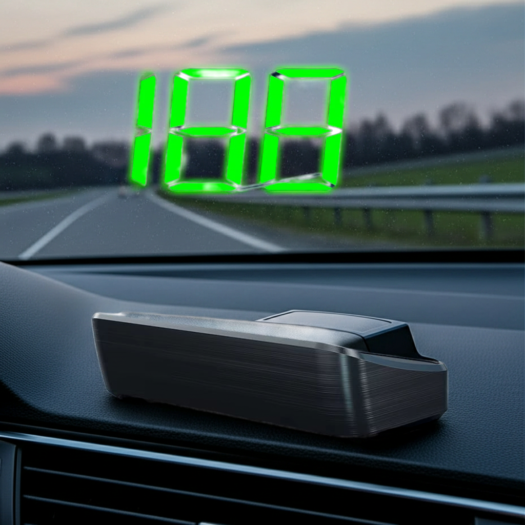 VELOX GPS Head-Up Display — Digital Speedometer HUD