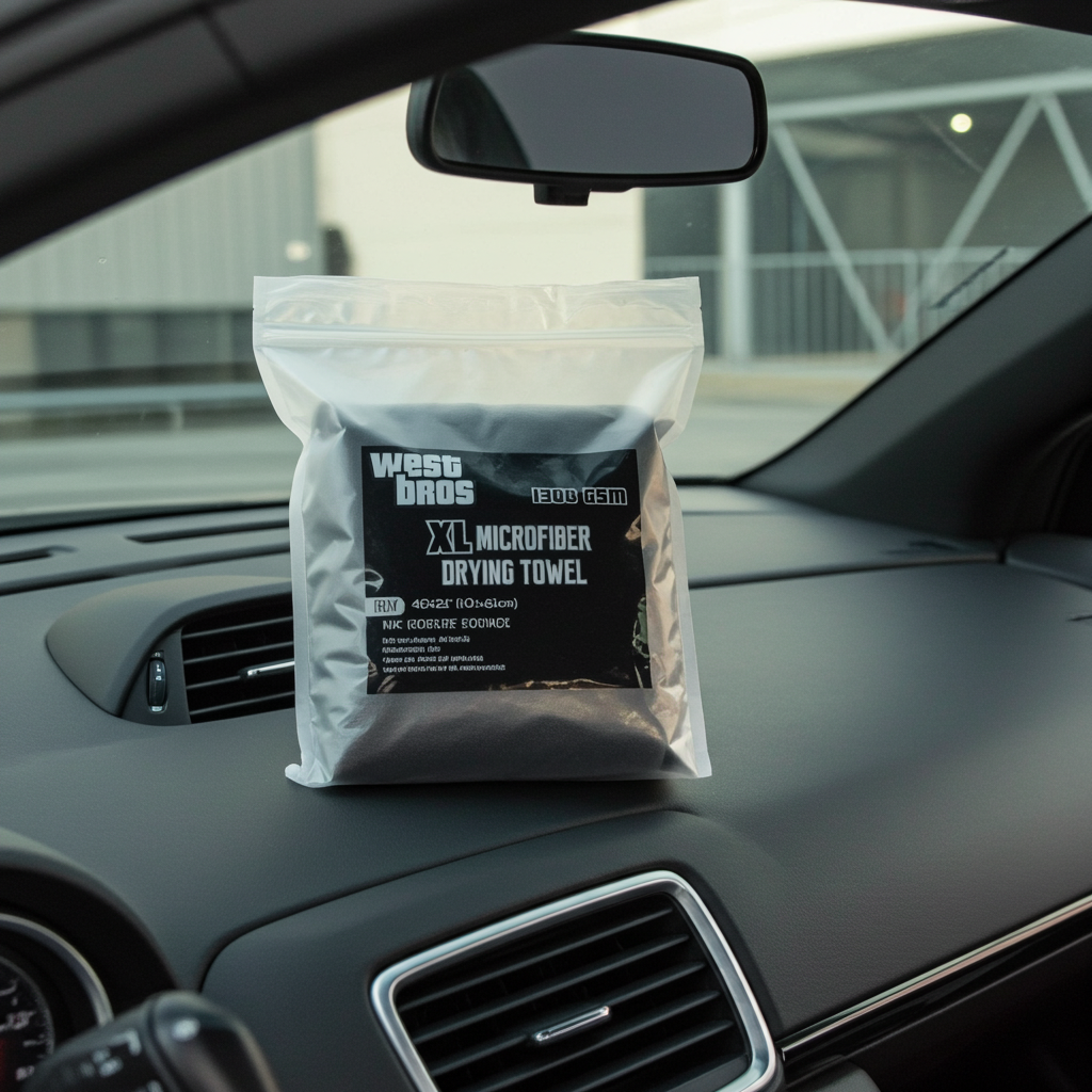 1300 GSM Microfiber Car Drying Towel — Ultra-Absorbent Detailing Cloth | VELOX