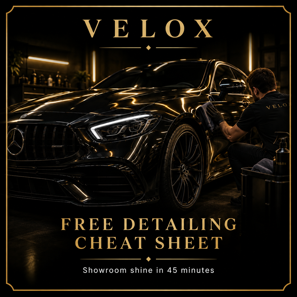 VELOX Detailing Cheat Sheet Product Image