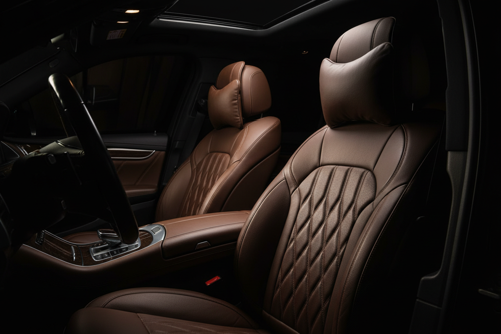 VELOX Premium Leather Seat Covers Hero